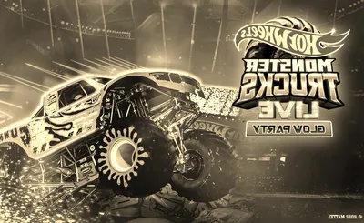 Hot Wheels Monster Trucks Live Glow-N-Fire